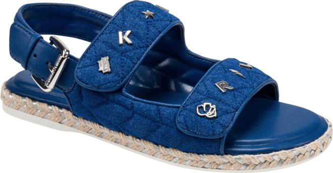 Women's Charlay Studs Flat Espadrille Sandals