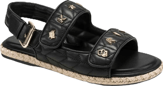 Women's Charlay Studs Flat Espadrille Sandals