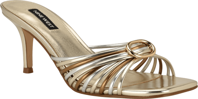 Women's Dumel Strappy Kitten Heel Dress Sandals