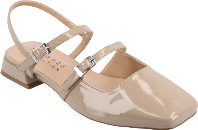 Women's Gretchenn Multi Strap Square Toe Mary Jane Flats