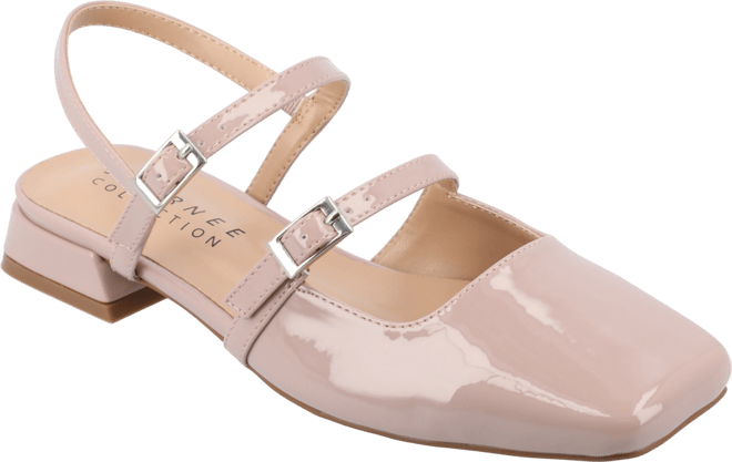 Women's Gretchenn Multi Strap Square Toe Mary Jane Flats