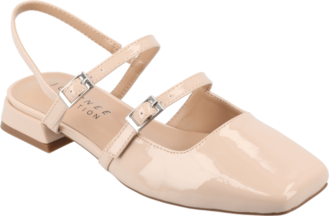 Women's Gretchenn Multi Strap Square Toe Mary Jane Flats