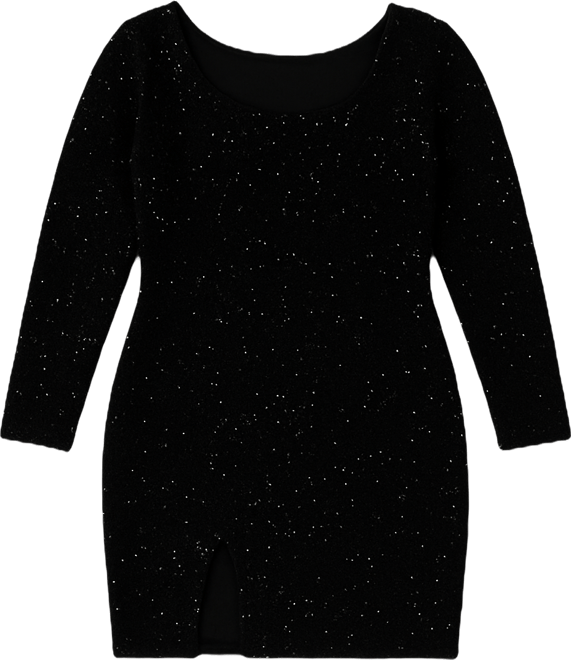 Women's Long Sleeve Sequin Cocktail Dress