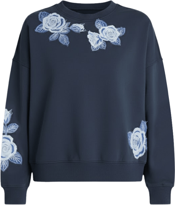 Women's Crewneck Long-Sleeve Sweatshirt