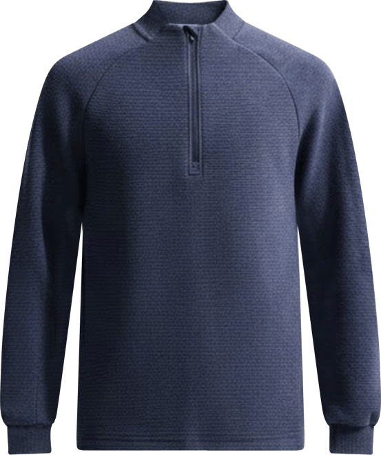 나이키 파 남성 써마 핏 하프집 골프 탑