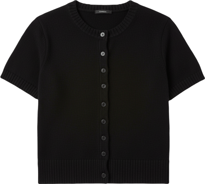 Womens Coreen Button Up Knit Cardigan