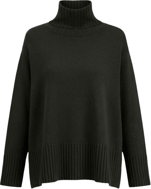 Women's Wool Turtleneck Sweater