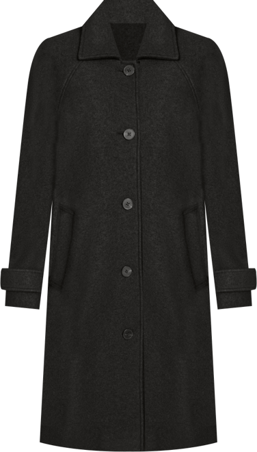 Women's Jupiter Wool Blend Balmacaan Coat