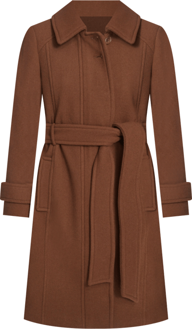 Women's Lawley Wool Blend Belted Trench Coat