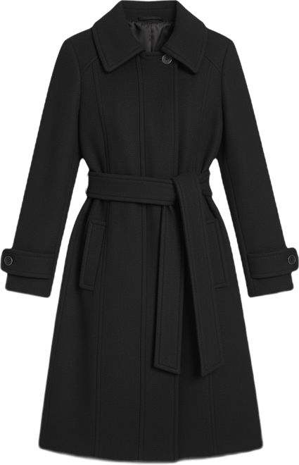 Women's Lawley Wool Blend Belted Trench Coat
