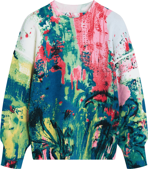 Women's Arty printed sweater