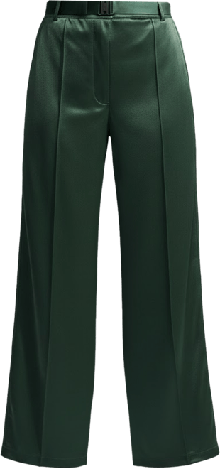 나이키 스포츠웨어 여성 루즈 핏 미드라이즈 벨트 핀턱 팬츠