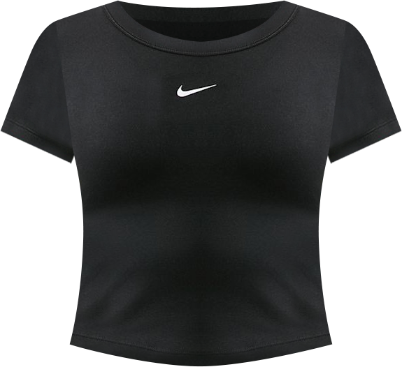 나이키 원 피티드 여성 드라이 핏 반팔 크롭 탑