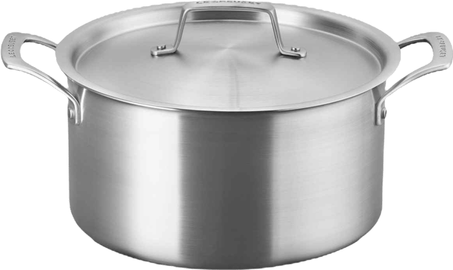 Essential Stainless Steel 6.5-Quart Deep Round Stockpot