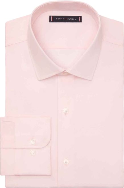 Men's Slim-Fit Stretch Twill Dress Shirt