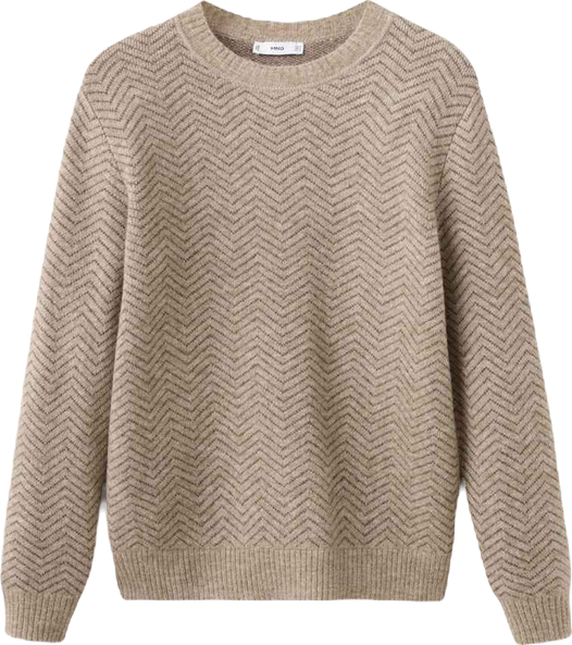 Men's Knit Striped Sweater