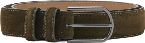 Men's Suede Leather Belt