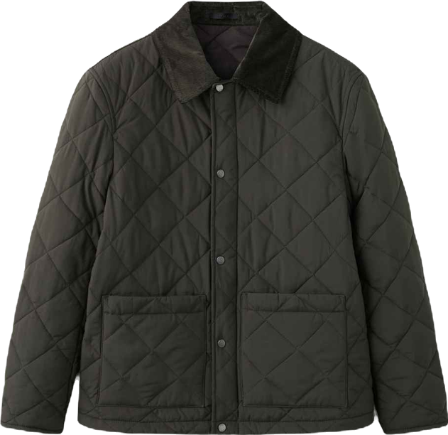Men's Quilted Water Repellent Jacket