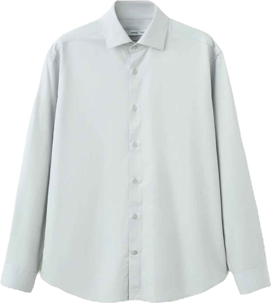 Men's Slim-Fit Lyocell Cotton Shirt