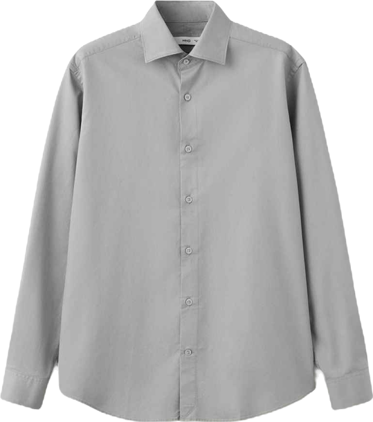 Men's Slim-Fit Lyocell Cotton Shirt