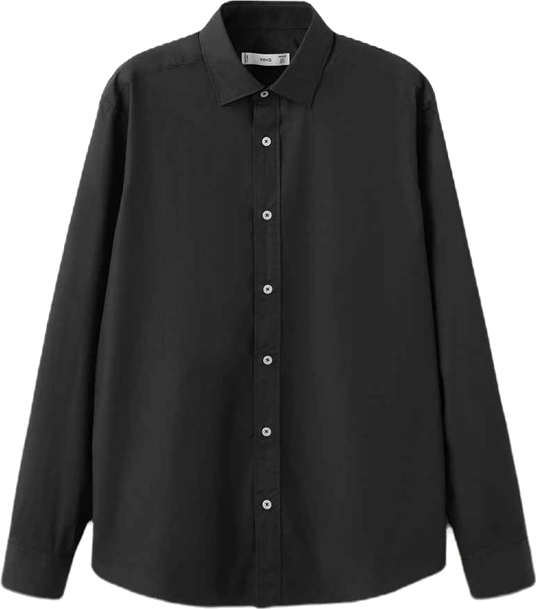 Men's Regular-Fit Cotton Shirt