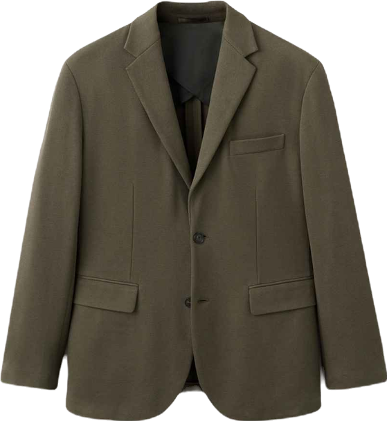Men's Slim-Fit Textured Jacket