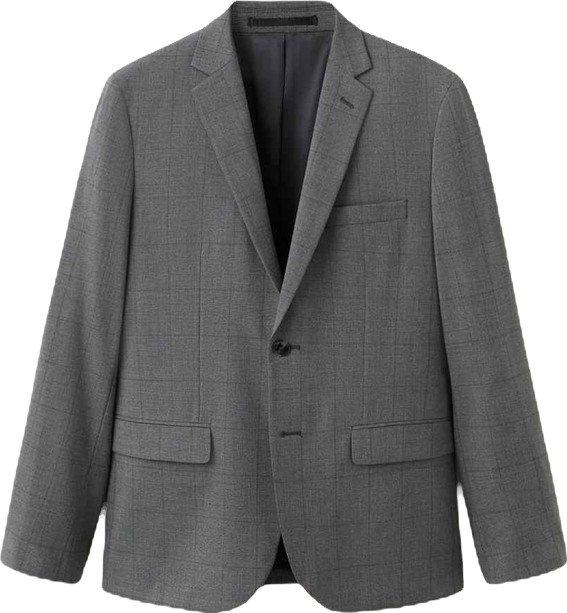 Men's Stretch Fabric Super Slim-Fit Suit Jacket