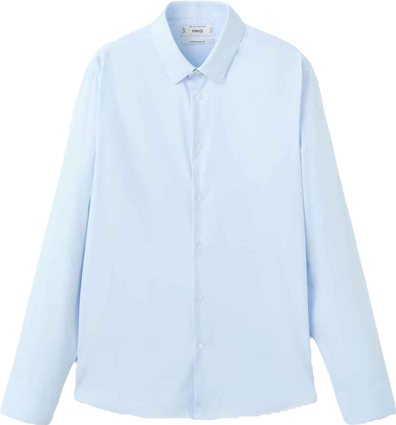 Men's Slim Fit Cotton Dress Shirt