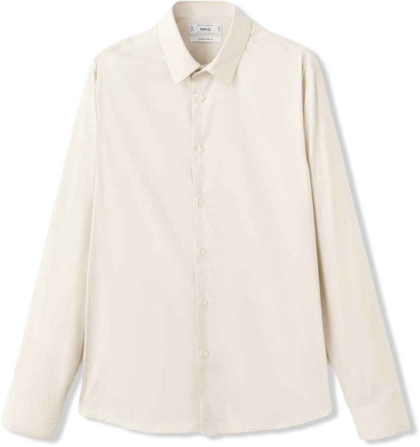 Men's Slim Fit Cotton Dress Shirt