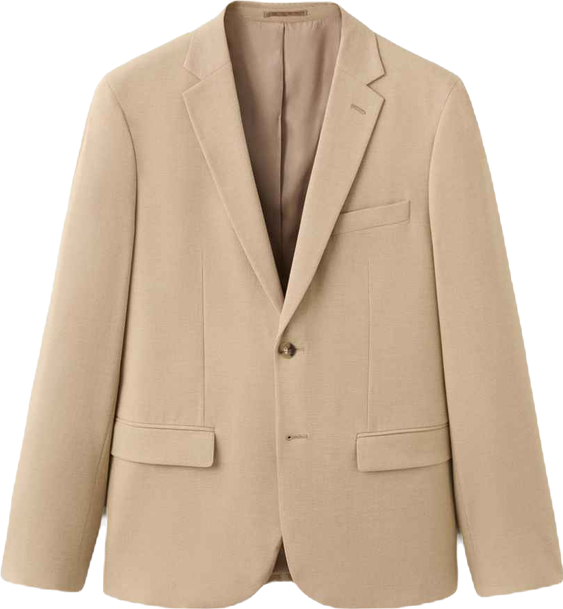 Men's Stretch Fabric Super Slim-Fit Suit Jacket