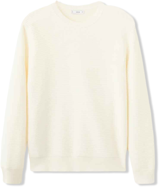 Men's Cotton Braided Sweater