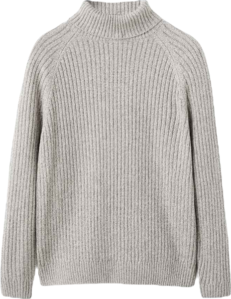 Men's Wool-Blend Turtleneck Sweater
