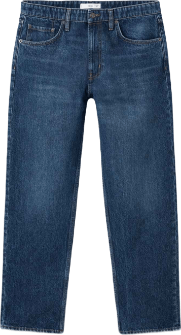 Men's Moby Straight-Fit Dark-Wash Jeans