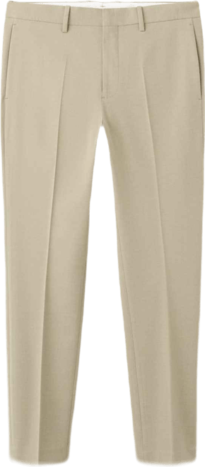 Men's Stretch Fabric Super Slim-Fit Suit Pants