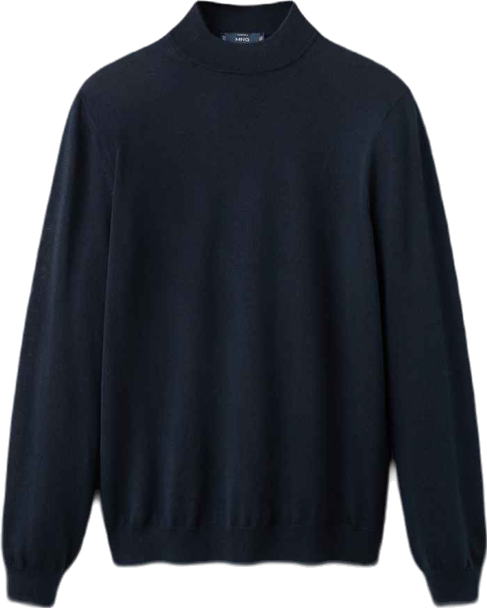 Men's Wool Turtleneck Sweater