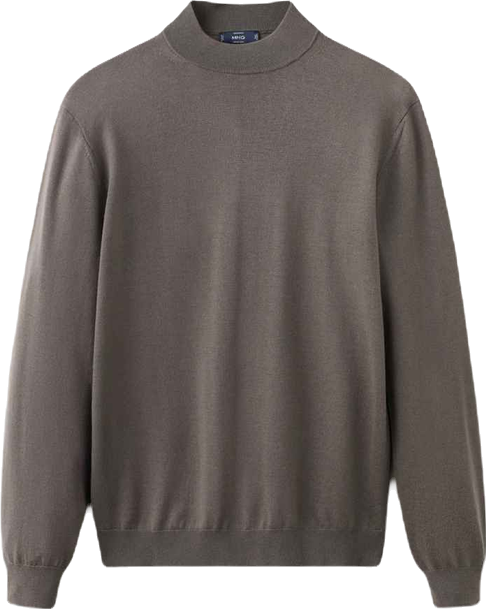Men's Wool Turtleneck Sweater
