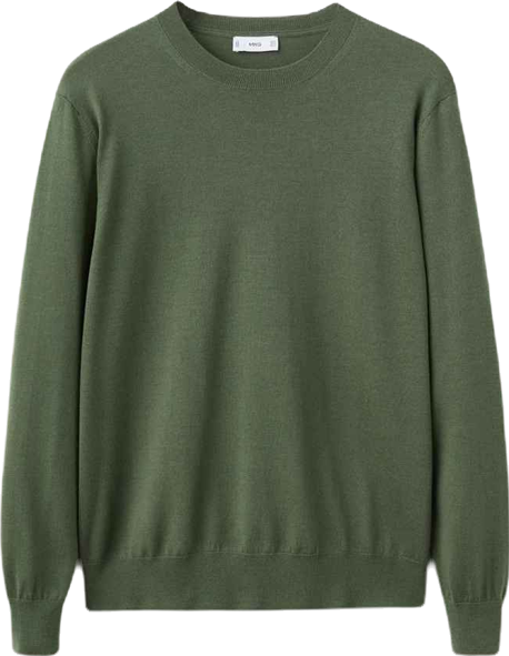 Men's Merino Wool Crew Neck Sweater