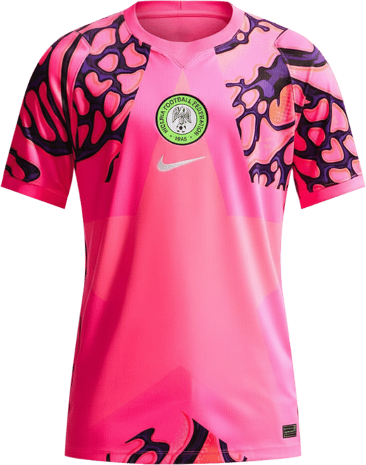 Nigeria 2026 Stadium Goalkeeper Men's Nike Dri-FIT Football Replica Short-Sleeve Shirt