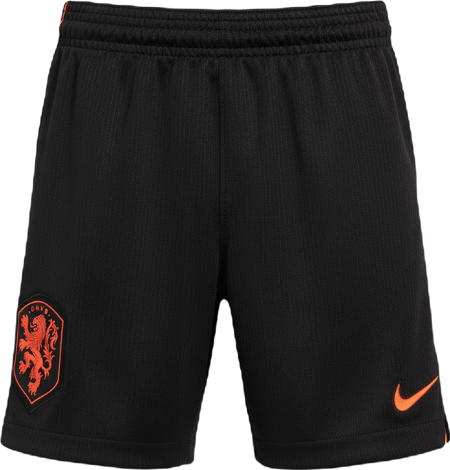 Países Bajos local 2026 Stadium Shorts de fútbol Nike Dri-FIT Replica para niños talla grande