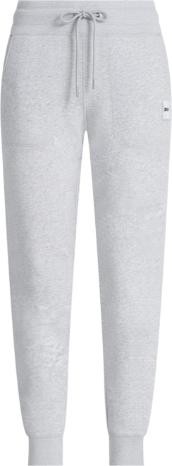 Women's Tonal Logo Patch Rib Trim Side Pockets Jogger