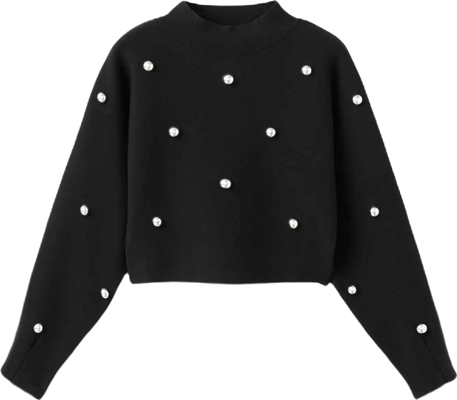 Women's Spheres Perkins-Neck Sweater