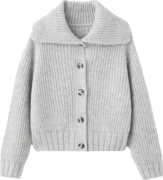 Women's Shawl Collar Cardigan