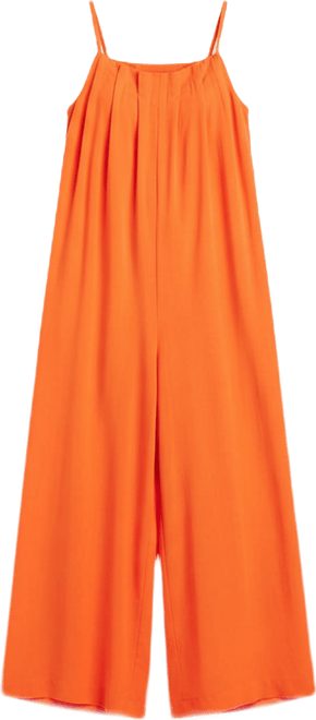 Women's Costal Covers Pleated Beach Cover-Up Overall