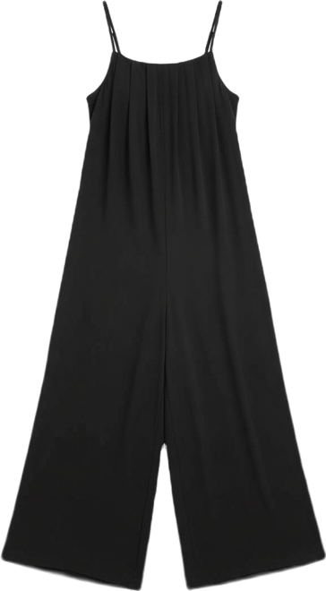 Women's Costal Covers Pleated Beach Cover-Up Overall