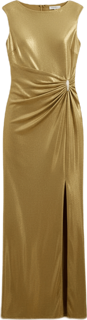 Women's Boat Neck Gown
