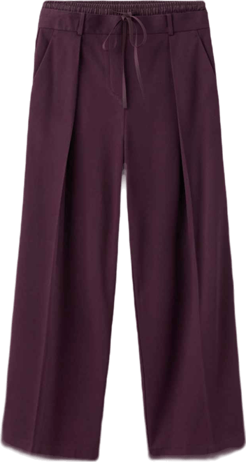 Women's Double-Waist Straight Pants