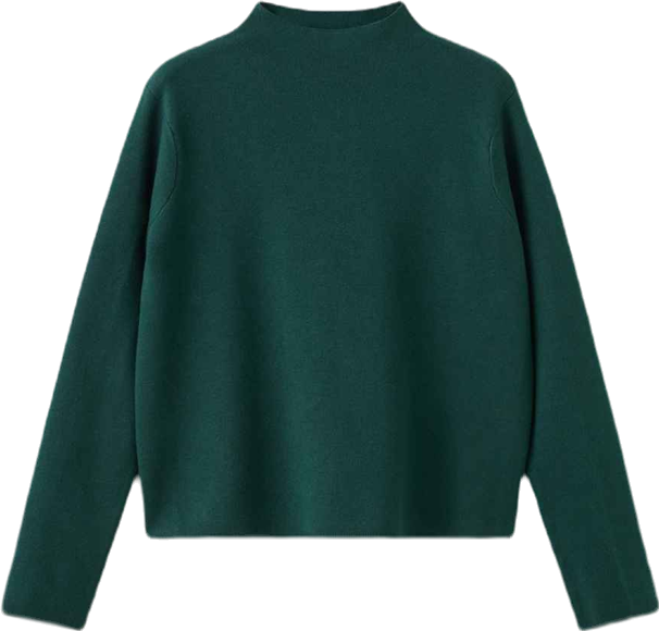 Women's Perkins Neck Knitted Sweater