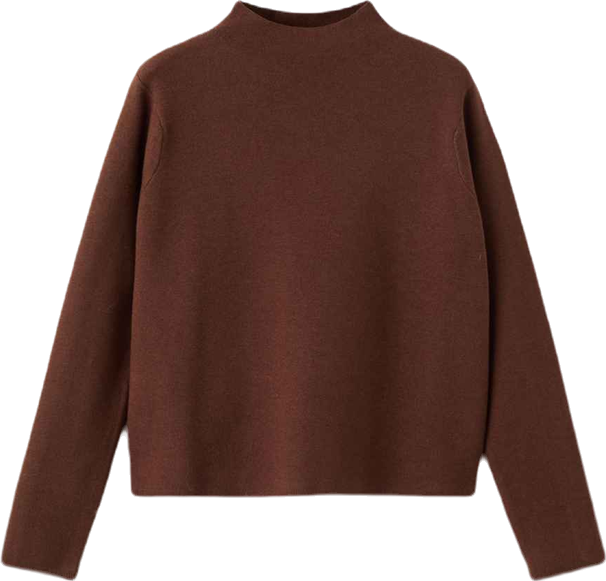 Women's Perkins Neck Knitted Sweater