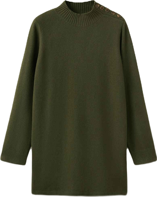 Women's Button Knit Dress