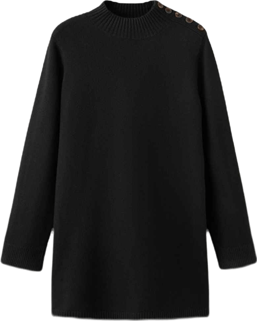 Women's Button Knit Dress